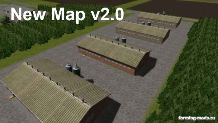 Мод Карта New Map v2.0 для игры Farming Simulator 2013