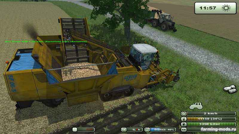 Мод Комбайн Kleine SF 06-5 More Realistic для Farming Simulator 2013