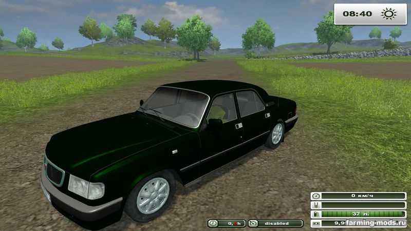 Мод Автомобиль Volga 3110 v 1.0 для игры Farming Simulator 2013