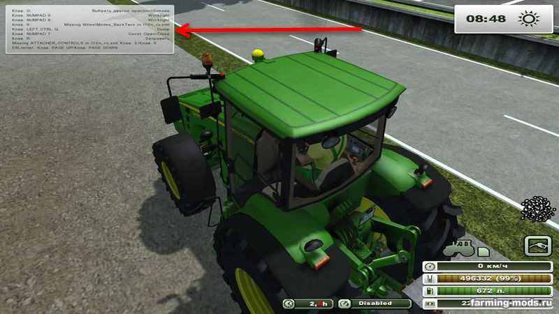 Мод Help HUD v2.0 для игры Farming Simulator 2013