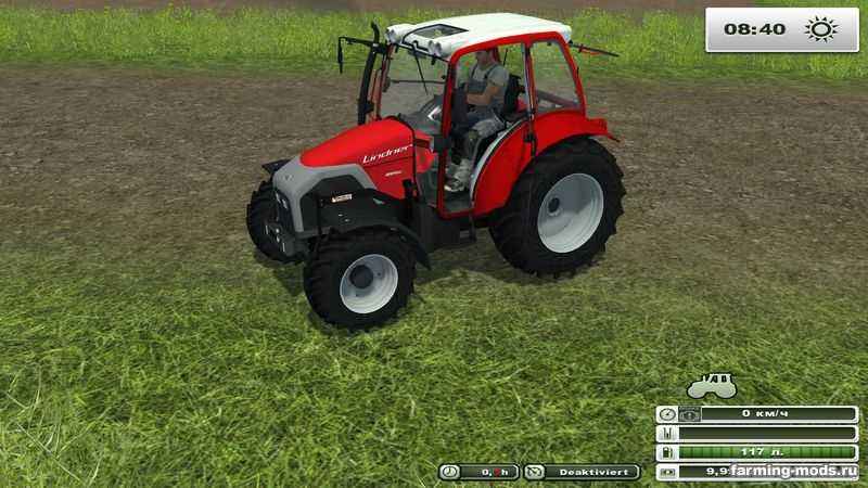 Мод Трактор Lindner Geotrac 64 для игры Farming Simulator 2013