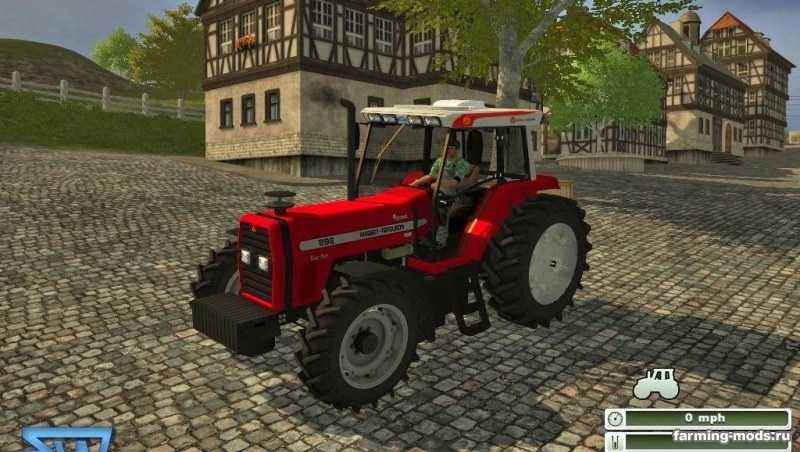 Мод Трактор Massey Ferguson 292 Advanced 2005 Cabinado для игры Farming Simulator 2013