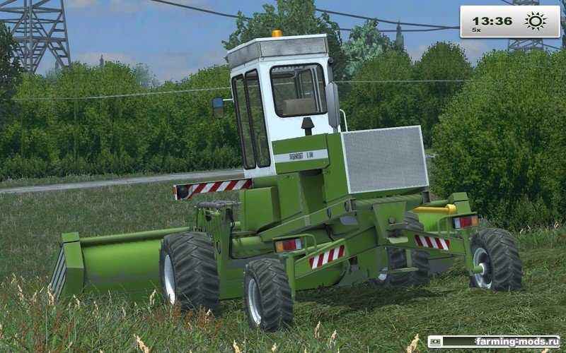 Мод Комбайн Fortschritt E 303 v1.0 для игры Farming Simulator 2013