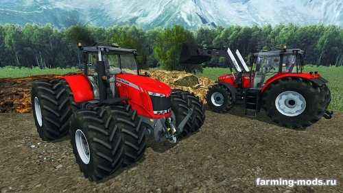 Мод Трактор Massey Ferguson 7622 FL для Farming Simulator 2013