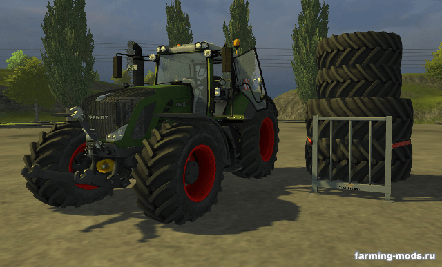 Мод Трактор Fendt Vario 933 SCR More Realistic для игры Farming Simulator 2013
