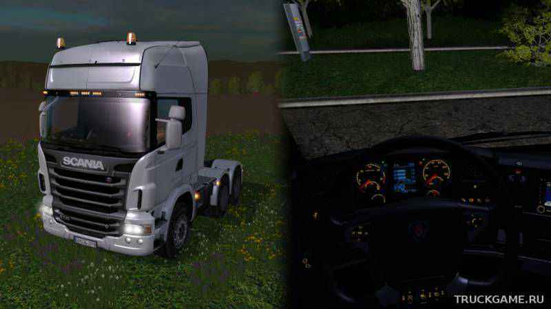 Мод Scania R730 Lux для игры Farming Simulator 2015