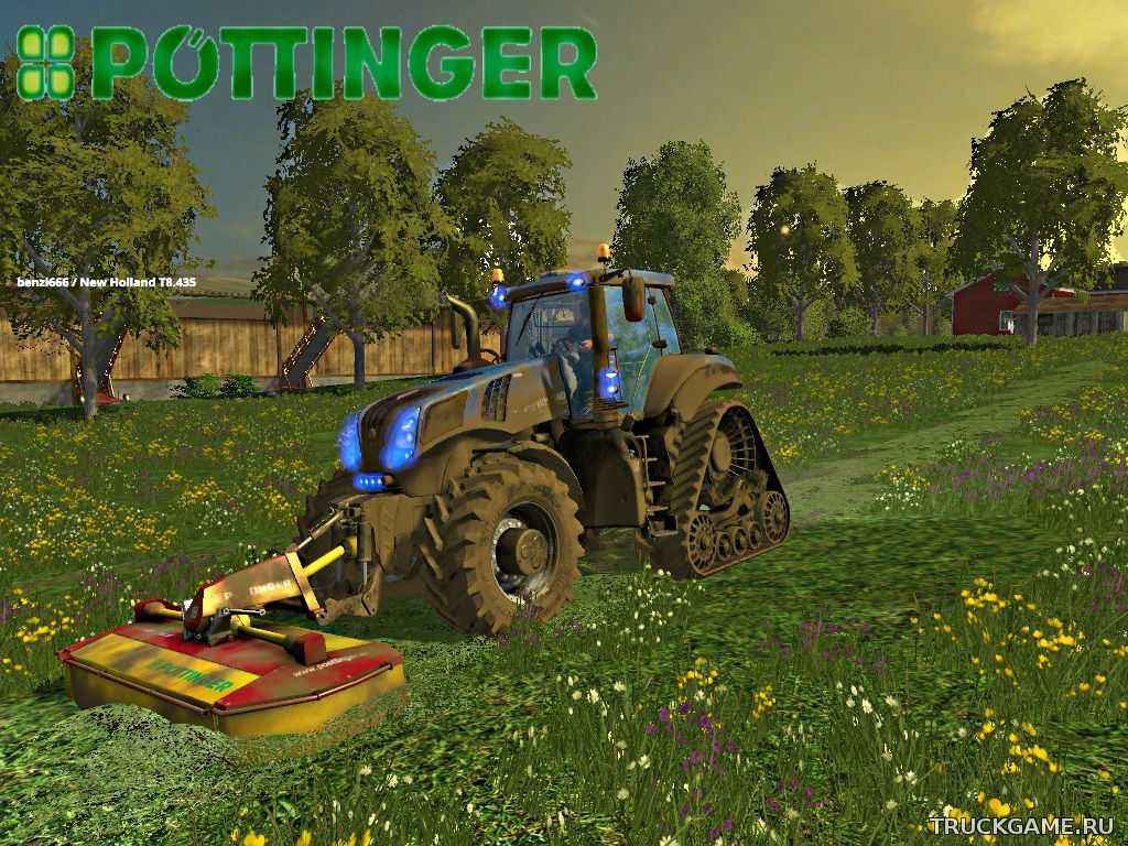 Мод Poettinger Novacat 306F v1.0 для игры Farming Simulator 2015
