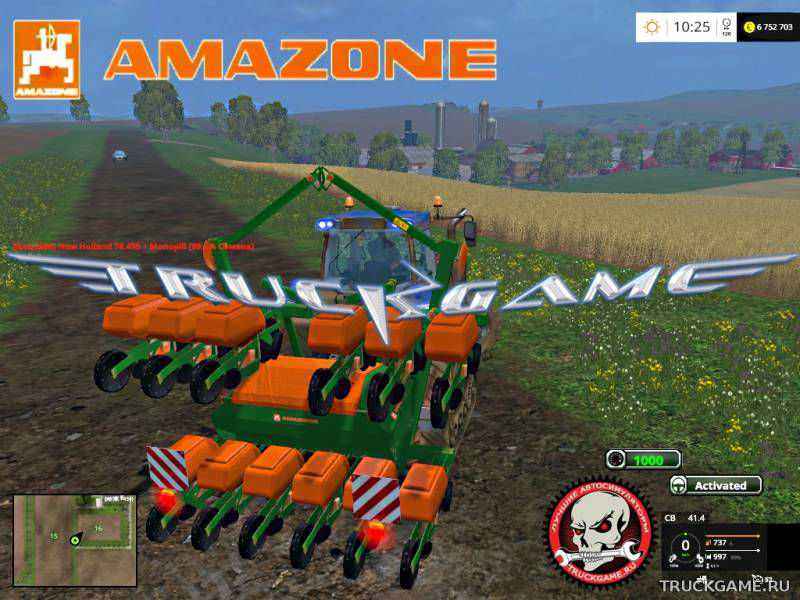 Мод Amazone QQ v1.0 для игры Farming Simulator 2015