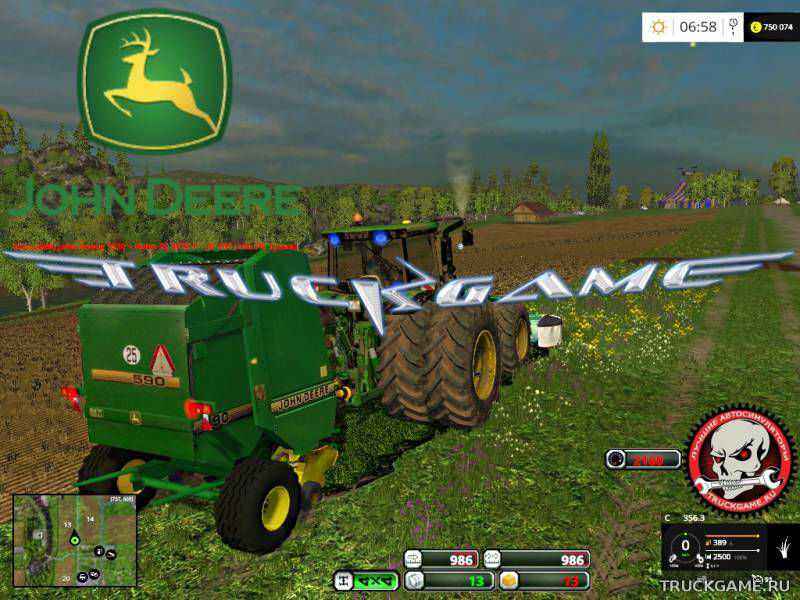 Мод John Deere 590 v1.0 для игры Farming Simulator 2015
