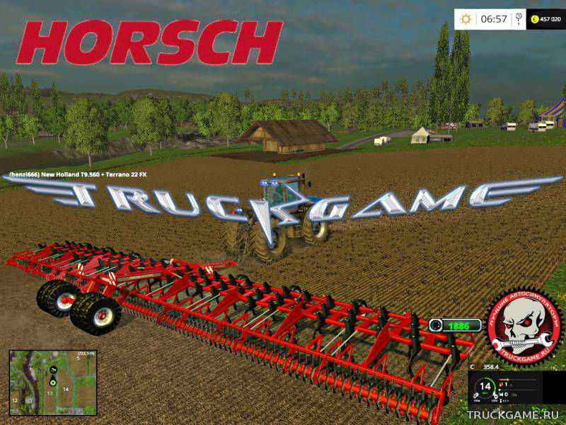 Мод Horsch Terrano 22 FX v1.0 для Farming Simulator 2015