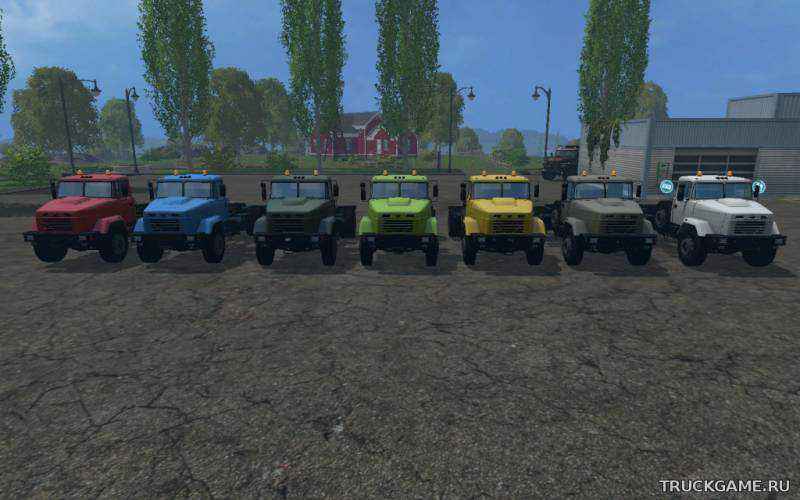 Мод КрАЗ 5133 для игры Farming Simulator 2015