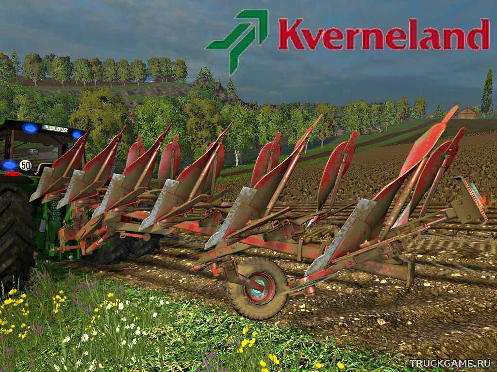 Мод Kverneland Plough v1.0 для игры Farming Simulator 2015