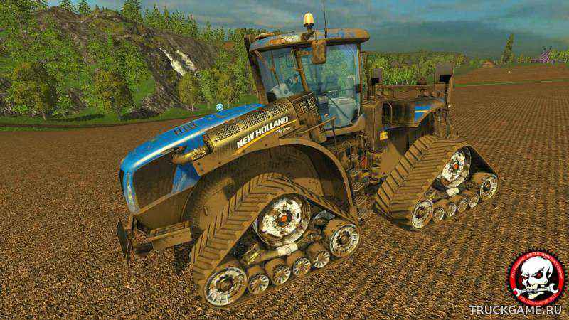 Мод New Holland T9670 Smart Trax v1.0 для игры Farming Simulator 2015