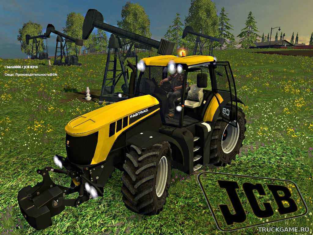 Мод JCB 8310 v2.0 для Farming Simulator 2015