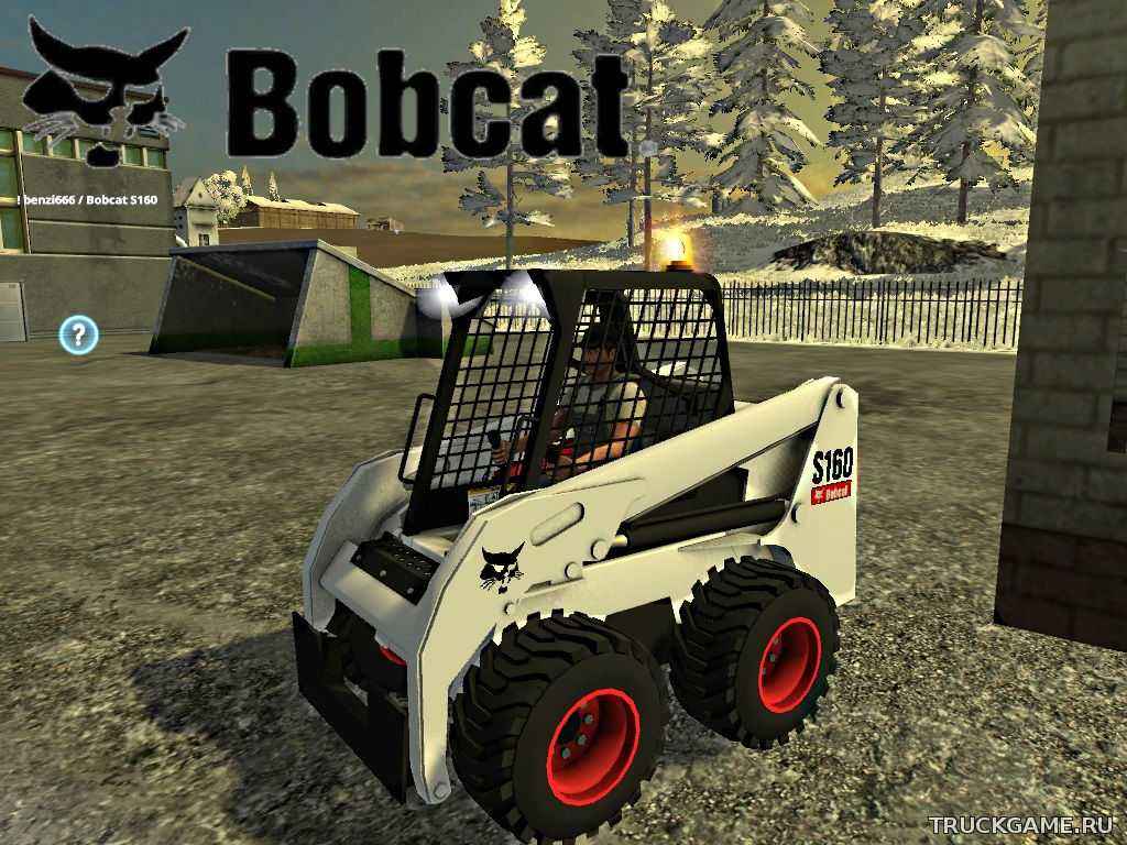 Мод Bobcat S160 v1.0 для игры Farming Simulator 2015