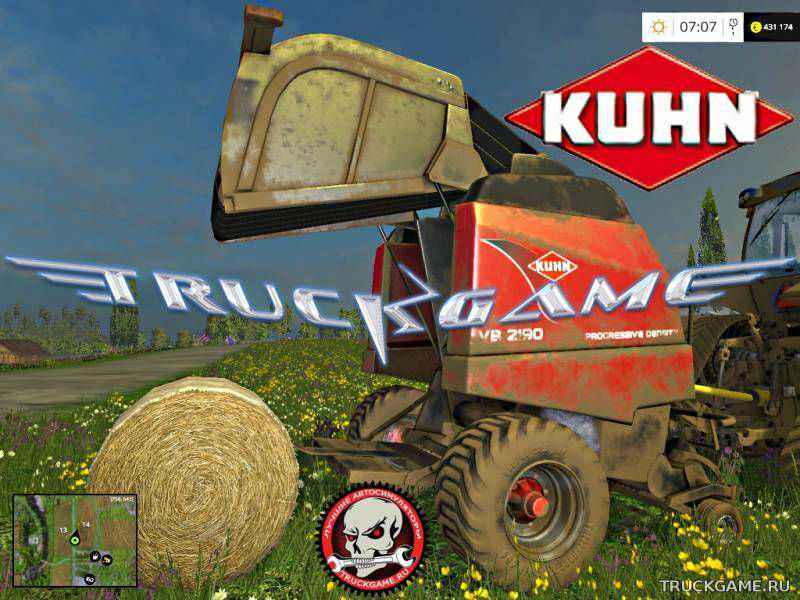 Мод Kuhn VB 2190 v1.0 для игры Farming Simulator 2015