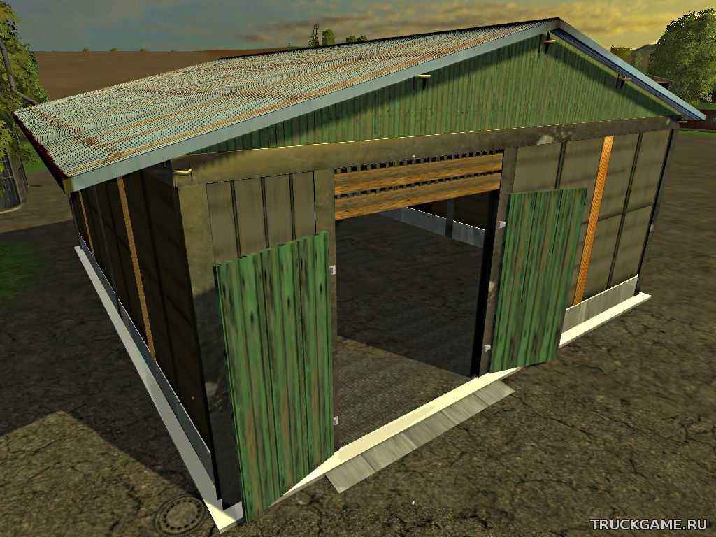 Мод Placeable Lagerhalle v1.0 для игры Farming Simulator 2015