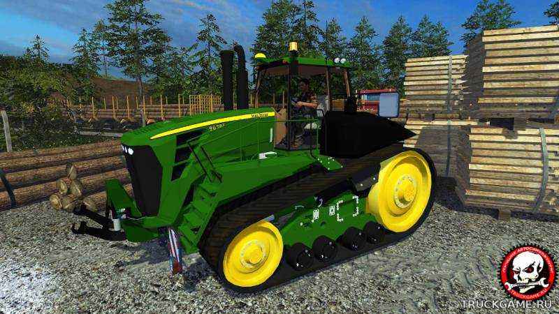 Мод John Deere 9630T для Farming Simulator 2015