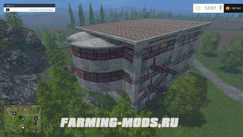 Мод Placeable Parkhaus v1.15b для игры Farming Simulator 2015