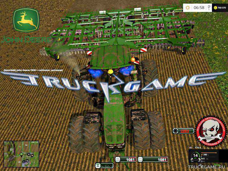 Мод John Deere Egge v1.0 для Farming Simulator 2015