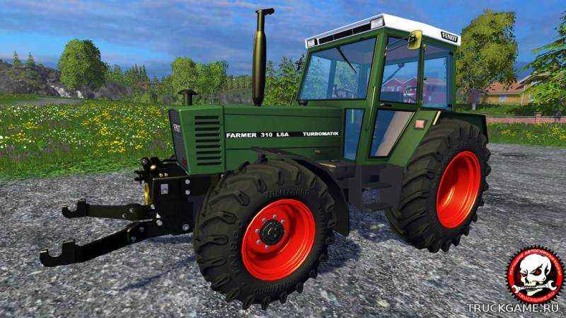 Мод Fendt Farmer 310 LSA V 1.1.1 для игры Farming Simulator 2015