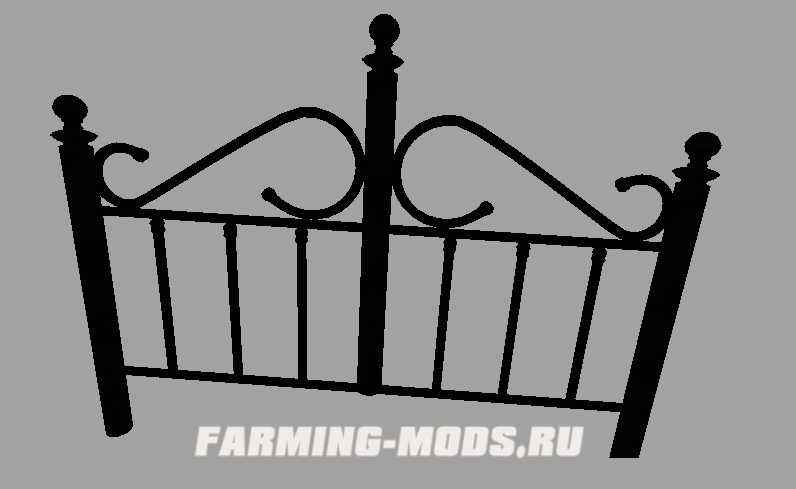 Мод Decorative Fences v1.0 для игры Farming Simulator 2015