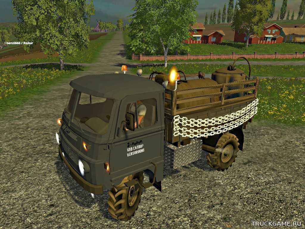 Мод Robur Service v1.0 для игры Farming Simulator 2015