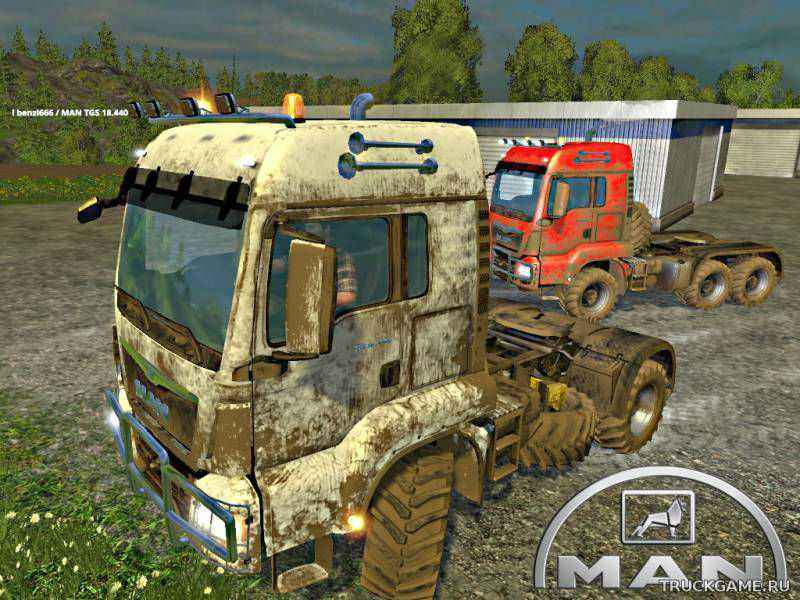 Мод MAN TGS Agrar CV v2.2 для Farming Simulator 2015