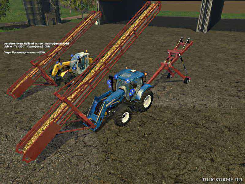 Мод Multifruit Conveyor v1.0 для игры Farming Simulator 2015