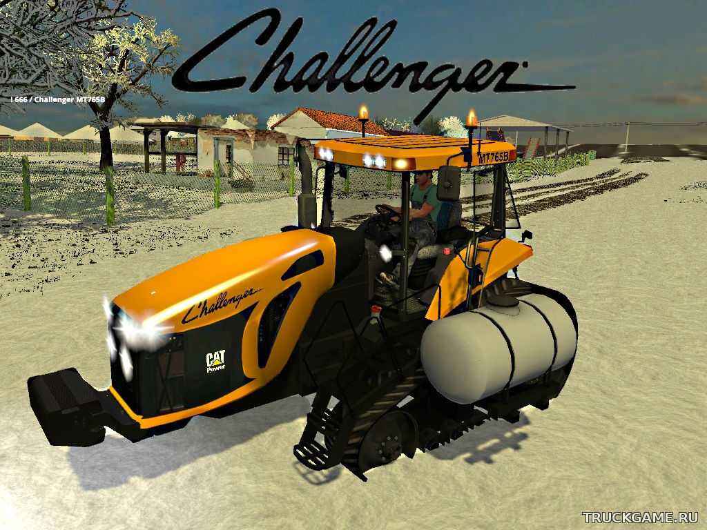 Мод Cat Challenger MT 765B v1.0 для игры Farming Simulator 2015