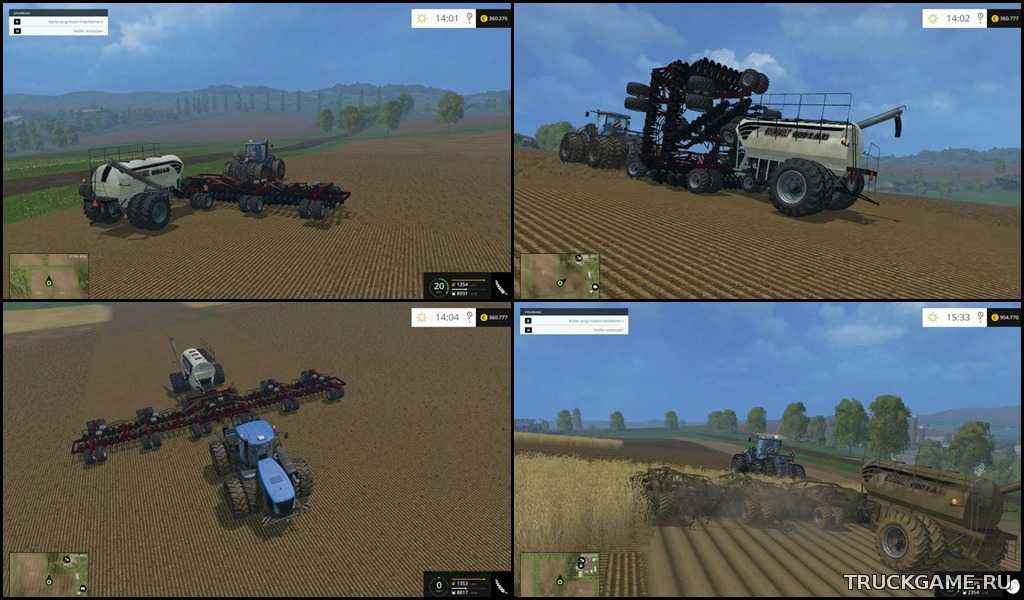 Мод Bourgault IAD600 v3.0 для игры Farming Simulator 2015