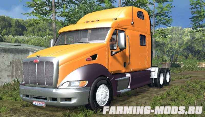 Мод Peterbilt 387 v2.0 для Farming Simulator 2015