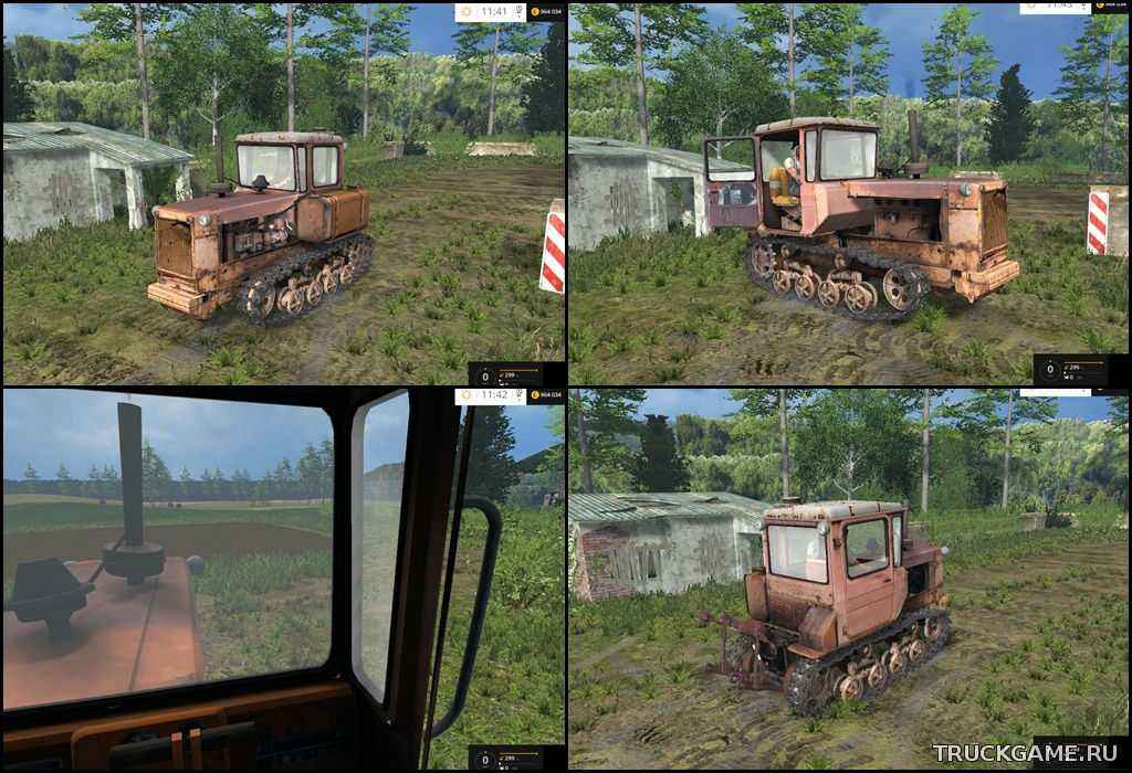 Мод ДТ-75 v1.1 для Farming Simulator 2015