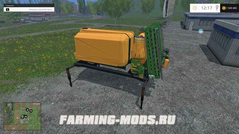 Мод Absetzrahmen Amazone UF 1801 v0.9 для игры Farming Simulator 2015