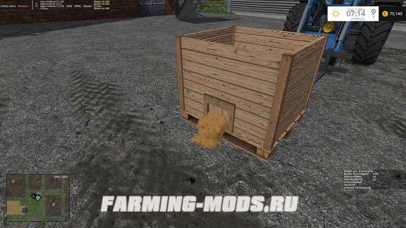 Мод Seed crate v1.0 для игры Farming Simulator 2015