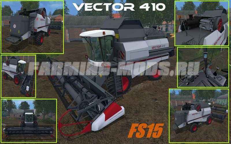 Мод Vector 410 v1.2 для игры Farming Simulator 2015
