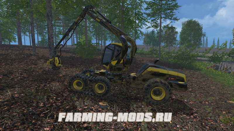 Мод Ponsse Scorpion 6W v1.0 для игры Farming Simulator 2015