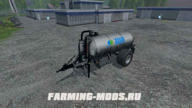 Мод Bauer V90 slurry tanker v1.0 для Farming Simulator 2015
