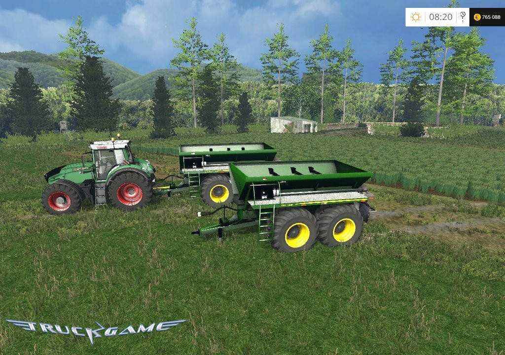 Мод Опрыскиватель John Deere DN 345 для игры Farming Simulator 2015