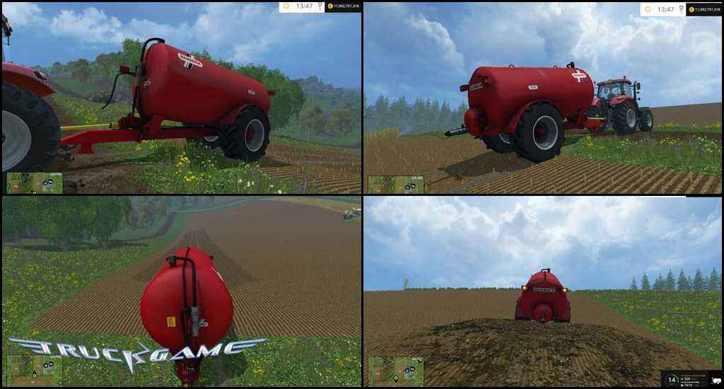 Мод Redrock 2250 Slurry Tanker v1.0 для Farming Simulator 2015