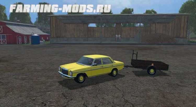 Мод Mecedes Benz ModPack v1.5 для игры Farming Simulator 2015