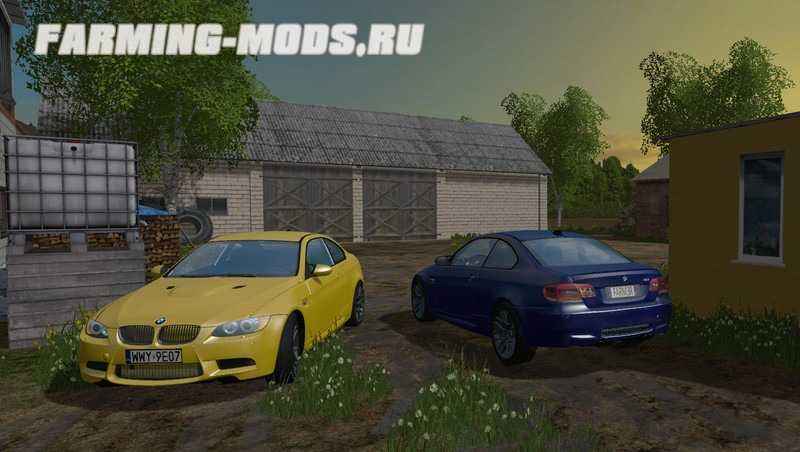 Мод BMW M3 E92 v3.0 для игры Farming Simulator 2015
