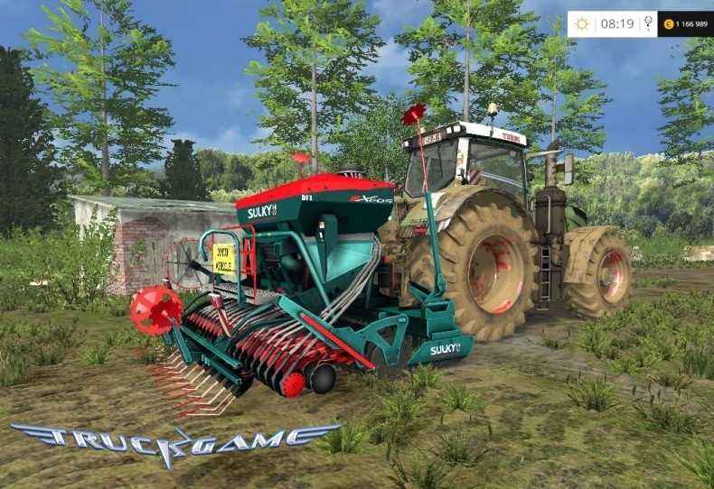 Мод Sulky Xeos v2.0 для игры Farming Simulator 2015