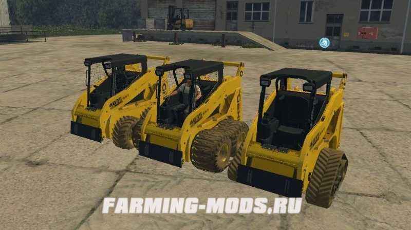 Мод Gehl 4835 Skid Loader Pack v3.1 для Farming Simulator 2015