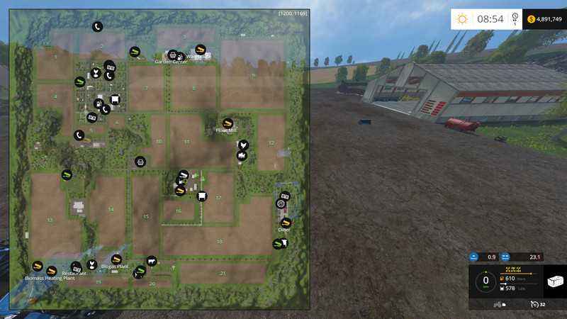 Мод Карта Westbridge Hills v2.2 для Farming Simulator 2015