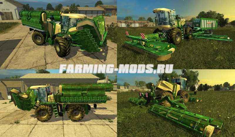 Мод Krone BigM 500 для Farming Simulator 2015