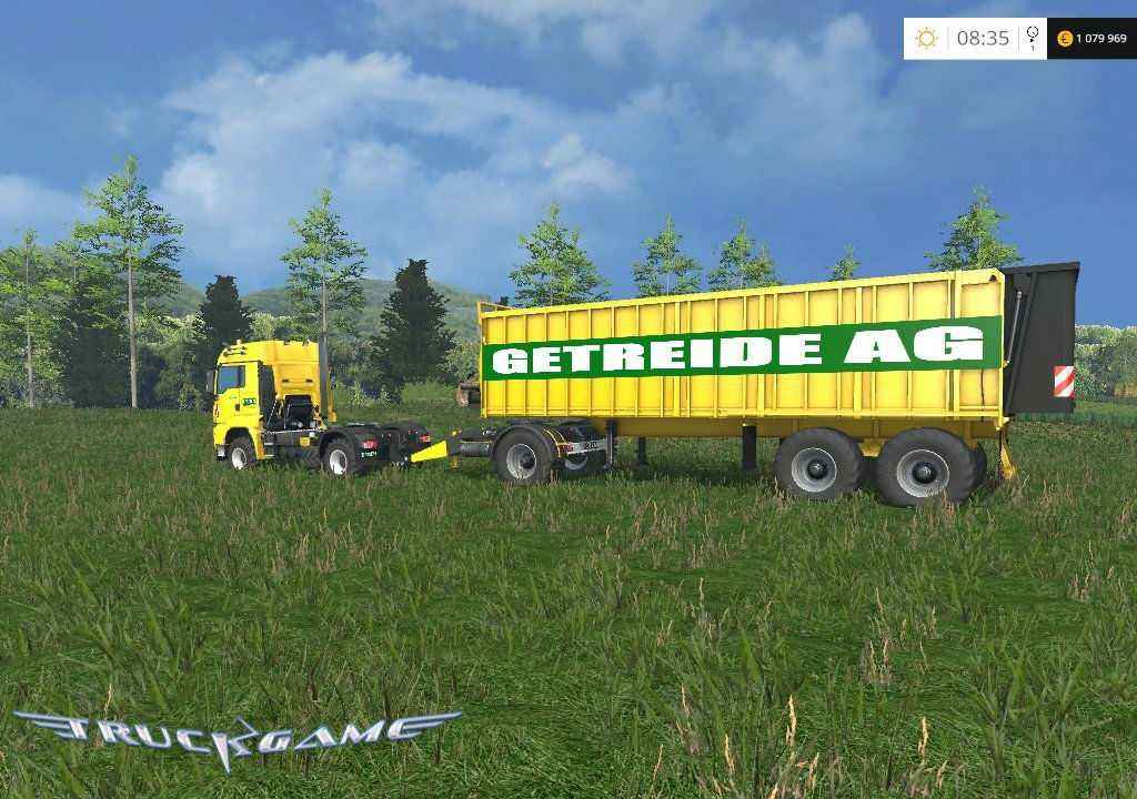 Мод Тягач MAN AG Grain Transport Pack для игры Farming Simulator 2015