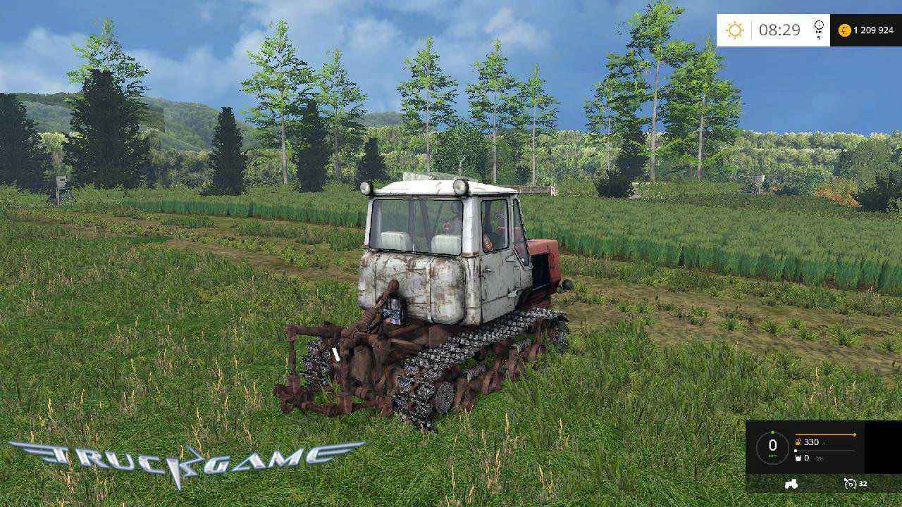 Мод Трактор ХТЗ Т-150-05-09 для игры Farming Simulator 2015