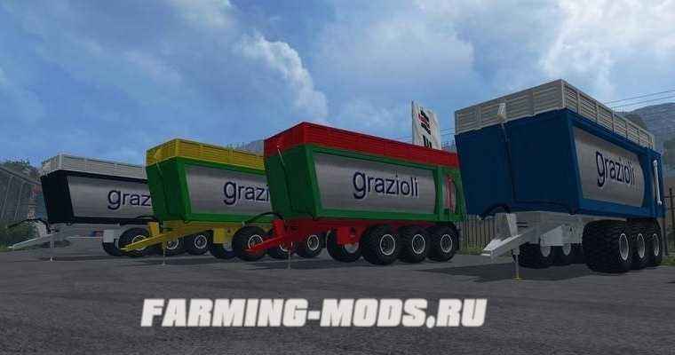 Мод Grazioli Domex 200/6 v2.0 для игры Farming Simulator 2015