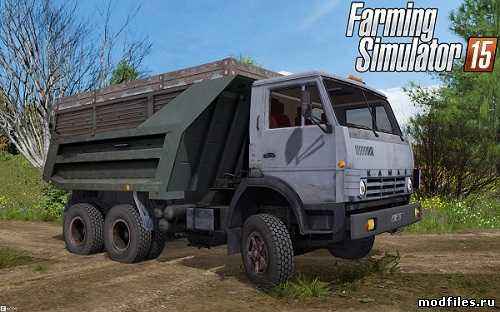 Мод КамАЗ 55111 для игры Farming Simulator 2015